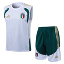 Italia 2026, Conjunto Italia 26/27, Entrenamiento Italia sin mangas, Ropa Italia blanca y verde, Kit entrenamiento FIGC, Camiseta entrenamiento Italia, Calidad 1.1 Italia, Nueva colección 2026, Regalo fútbol hombre, Tienda Hincha Futbolero.