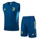 Juventus 2025, Conjunto Juventus 25/26, Entrenamiento Juve sin mangas, Ropa Juventus azul, Kit entrenamiento Serie A, Camiseta regata Juventus, Calidad 1.1 Juve, Nueva colección 2025, Regalo fútbol hombre, Tienda Hincha Futbolero.