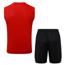 Liverpool 2025, Conjunto Liverpool 25/26, Entrenamiento Liverpool sin mangas, Ropa Liverpool roja, Kit entrenamiento Premier League, Camiseta regata Liverpool, Calidad 1.1 Liverpool, Nueva colección 2025, Regalo fútbol hombre, Tienda Hincha Futbolero.