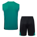 Liverpool 2025, Conjunto Liverpool 25/26, Entrenamiento Liverpool sin mangas, Ropa Liverpool verde, Kit entrenamiento Reds, Camiseta regata Liverpool, Calidad 1.1 Liverpool, Nueva colección 2025, Regalo fútbol hombre, Tienda Hincha Futbolero.