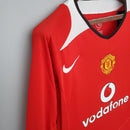MANCHESTER UNITED I 04/05 HOMBRE (RETRO) MANGA LARGA - TIENDA HINCHA FUTBOLERO