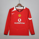MANCHESTER UNITED I 04/05 HOMBRE (RETRO) MANGA LARGA - TIENDA HINCHA FUTBOLERO