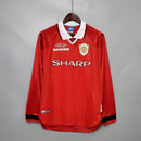MANCHESTER UNITED I 99/00 HOMBRE (RETRO) MANGA LARGA - TIENDA HINCHA FUTBOLERO