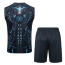 Napoli 2025, Conjunto Napoli 25/26, Entrenamiento Napoli sin mangas, Ropa Napoli gris, Kit entrenamiento Italia, Camiseta regata Napoli, Calidad 1.1 Napoli, Nueva colección 2025, Regalo fútbol hombre, Tienda Hincha Futbolero.