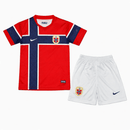 Noruega 2026, Conjunto infantil Noruega, Equipación niños Noruega rojo, Camiseta niño Haaland 2026, Kit de fútbol junior Noruega, Regalo fútbol niños Noruega, Ropa oficial Noruega infantil, Pantalón niño Noruega, Comprar conjunto selección barato, Tienda Hincha Futbolero.
