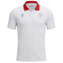 Polo hombre CA Osasuna temporada 2025 2026 oficial blanco camiseta de paseo técnica transpirable elegante fútbol Navarra El Sadar.