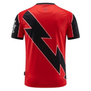 Camiseta hombre Rayo Vallecano segunda equipación roja temporada 2025 2026 calidad 1.1 oficial, Rayo Vallecano 2026, Camiseta Rayo roja, Rayo Vallecano Away Kit, Camiseta visitante Rayo, Ropa barata Rayo Vallecano, Calidad 1.1 Franja, Tienda Hincha Futbolero, Vallecas, Bloke Core España, Camisetas de fútbol 2026.