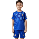 Conjunto infantil completo Real Madrid edición especial azul camiseta y pantalón corto temporada 2025 2026 calidad 1.1 oficial, Real Madrid 2026, Conjunto infantil Real Madrid, Kit niños Real Madrid azul, Equipación Real Madrid barata, Calidad 1.1 Madridista, Tienda Hincha Futbolero, Mbappé niños 2026, Ropa fútbol niños Real Madrid, Camiseta azul Real Madrid niños, Regalo fútbol Madrid
