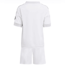 Conjunto infantil completo Real Madrid primera equipación blanco camiseta y pantalón corto temporada 2025 2026 calidad 1.1 oficial, Real Madrid 2026, Conjunto infantil Real Madrid, Kit niños Real Madrid blanco, Equipación Real Madrid barata, Calidad 1.1 Madridista, Tienda Hincha Futbolero, Mbappé niños 2026, Ropa fútbol niños Madrid, Camiseta blanca Real Madrid niños, Regalo fútbol niños.