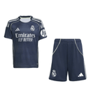 Conjunto infantil segunda equipación Real Madrid camiseta y pantalón temporada 2025 2026 calidad 1.1 oficial, Real Madrid infantil 2025, Conjunto niño Madrid visitante, Ropa Real Madrid niños 2026, Equipación Madrid junior 25/26, Calidad 1.1 infantil, Tienda Hincha Futbolero, Regalo niño Real Madrid fútbol, Camiseta visitante Real Madrid niño, Madrid Kids Away Kit.