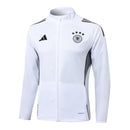 Sudadera hombre Selección Alemania temporada 2025 2026 color blanco oficial fútbol técnica transpirable entrenamiento urbana mundial blanca.