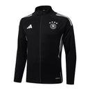 Sudadera hombre Selección Alemania temporada 2025 2026 color negro oficial fútbol técnica transpirable entrenamiento urbana mundial negra.