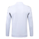 Sudadera hombre Selección Alemania temporada 2025 2026 color blanco oficial fútbol técnica transpirable entrenamiento urbana mundial blanca.