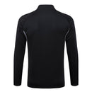 Sudadera hombre selección Argentina temporada 2025 2026 color negra oficial fútbol AFA técnica transpirable entrenamiento mundial 3 estrellas dark mode.