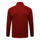 Sudadera hombre Arsenal FC temporada 2025 2026 color rojo bordo oficial fútbol técnica transpirable entrenamiento urbana gunners burdeos.
