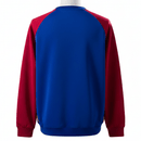Sudadera oficial del FC Barcelona temporada 2025 2026 sin capucha color azul y rojo para hombre de Tienda Hincha Futbolero, Sudadera Barcelona, Barcelona 2025/26, Ropa casual Barcelona, Moletom Barcelona azulgrana, Comprar sudadera Barça online, Culés moda, Barcelona 2026, Sudadera sin capucha, Ropa fútbol Barcelona.