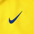 Sudadera hombre selección Brasil temporada 2025 2026 color amarilla oficial fútbol canarinha técnica sin capucha transpirable entrenamiento mundial 2026.