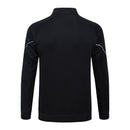 Sudadera hombre Manchester City temporada 2025 2026 color negro oficial fútbol técnica transpirable entrenamiento urbana black edition.