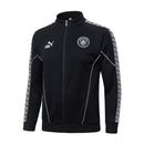 Sudadera hombre Manchester City temporada 2025 2026 color negro oficial fútbol técnica transpirable entrenamiento urbana black edition.