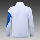 Sudadera hombre PSG temporada 2025 2026 color blanca oficial fútbol París técnica sin capucha transpirable entrenamiento urbana premium.