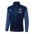 Sudadera hombre PSG temporada 2025 2026 color azul marino oficial fútbol París técnica sin capucha transpirable entrenamiento streetwear.
