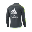 Sudadera hombre Real Madrid temporada 2015 2016 entrenamiento gris melange detalles amarillos retro calidad 1.1 premium madridista. Real Madrid 2015, Sudadera Real Madrid gris, Ropa Real Madrid retro, Entrenamiento Madrid 15/16, Calidad 1.1 Real Madrid, La Undécima Gear, Tienda Hincha Futbolero, Real Madrid Grey Yellow Vintage.