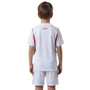 Conjunto infantil selección de Turquía blanco primera equipación camiseta y pantalón corto temporada 2026 2027 calidad 1.1 oficial, Turquía 2026, Conjunto infantil Turquía, Kit niños Turquía blanco, Equipación Turquía barata, Calidad 1.1 Milli Takım, Tienda Hincha Futbolero, Arda Güler niños, Ropa fútbol niños 2026, Camiseta Turquía blanca niños, Regalo fútbol mundial.